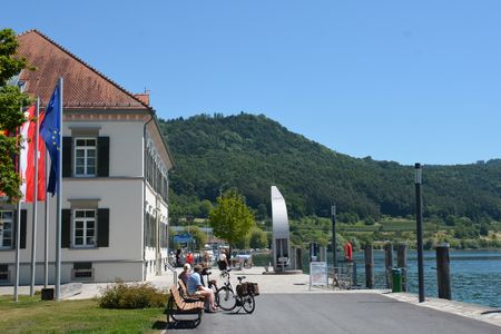 Bodensee-Radweg in Ludwigshafen
