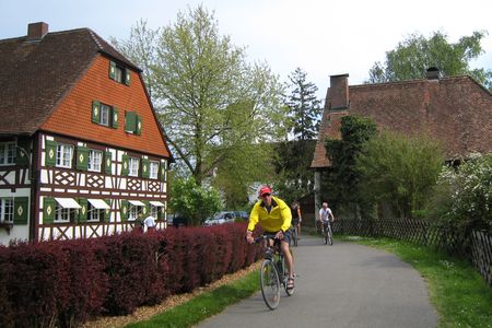 Bodensee-Radweg in Uhldingen