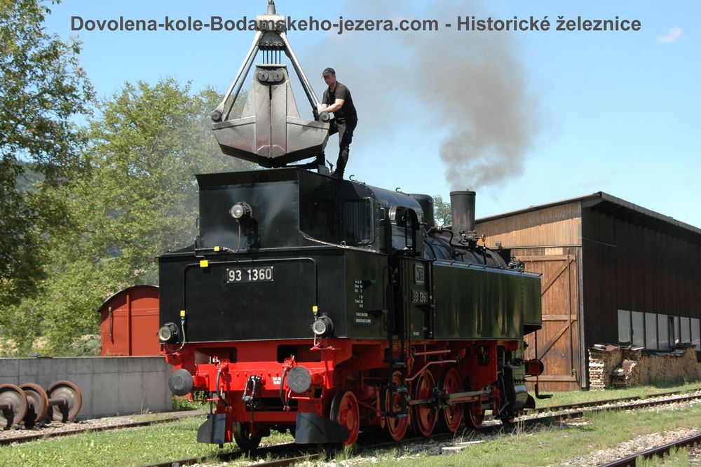 Historické železnice na Bodamském jezeře - Eurovapor