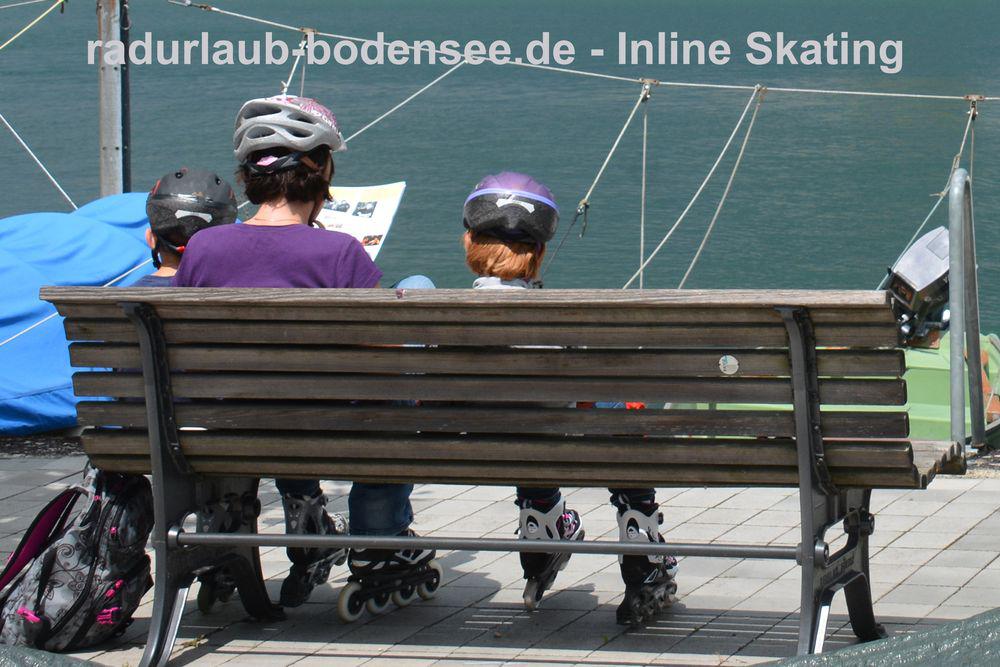 Cyklistická dovolená na Bodamském jezeře - Inline skating na Bodamském jezeře