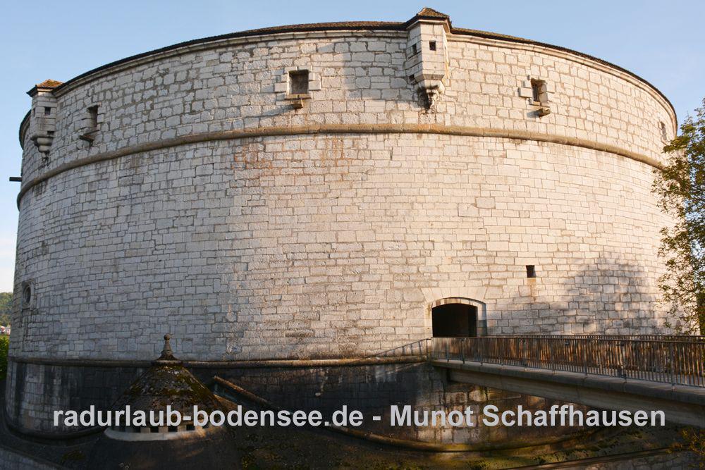Pevnost Munot Schaffhausen
